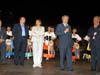Festival Regionale del Folklore 2007 (Catania) - Carmelo Chillari, Alfio Russo, Serafina Perra, Raffaele Lombardo e Lillo Alessandro